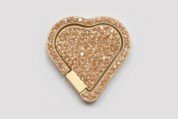 インスタ映えするゴルフ女子3点セットハートマーカー（シャンパン）